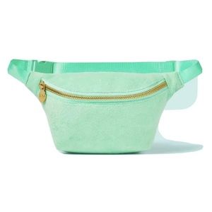 Stoney Clover Lane Terry Cloth Fanny Pack Light Green